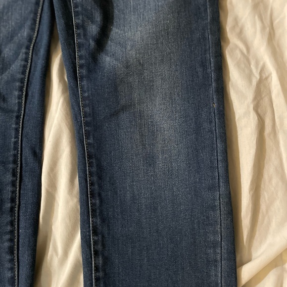 Judy Blue Dark and Light Blue Jeans - Picture 7 of 11